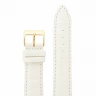 Ремешки mario notti s-16, 20 р-р, white золот застежка