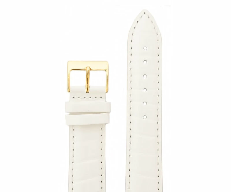 Ремешки mario notti s-16, 20 р-р, white золот застежка