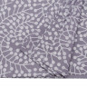 Скатерть из хлопка фиолетово-серого цвета с рисунком Спелая смородина, scandinavian touch, 180х180см