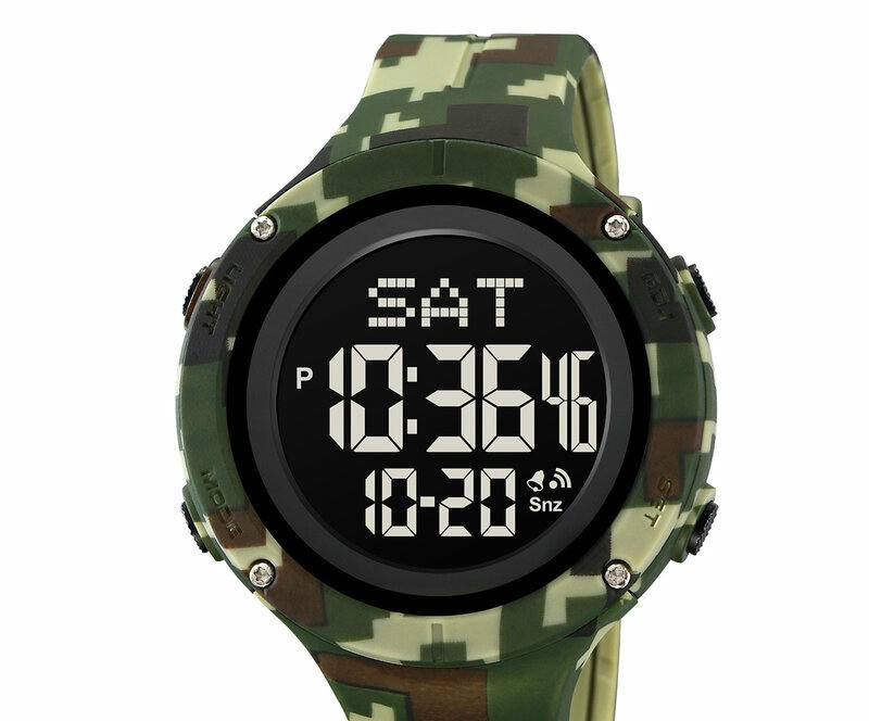 Наручные часы skmei 2159cmgn army green camouflage
