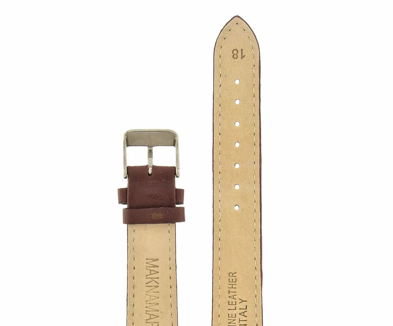 Ремешки maknamara 18 мм бордо сер заст-1