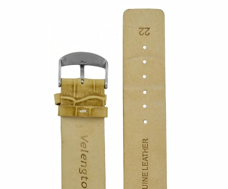 Ремешки velengton 22 беж croco
