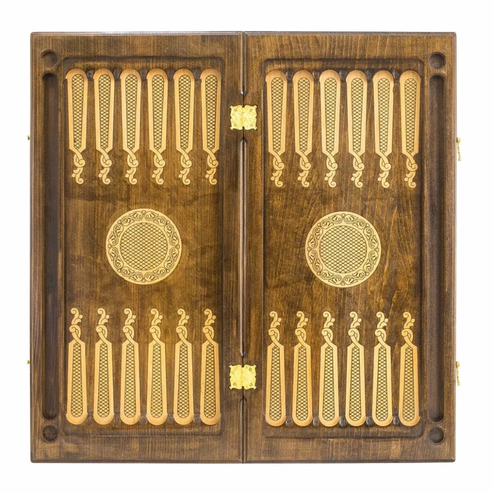 Нарды резные "Гексагон 3" 60, Mkhitaryan