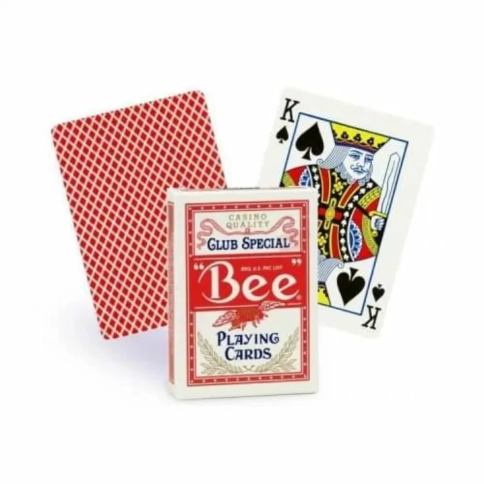 Карты "Bee Standard Index Red"