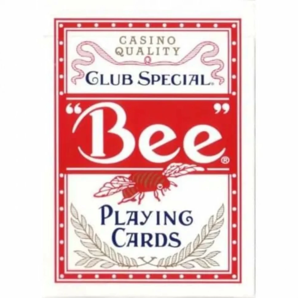 Карты "Bee Standard Index Red"