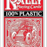 Карты "100% Plastic Rally Playing Сards red"