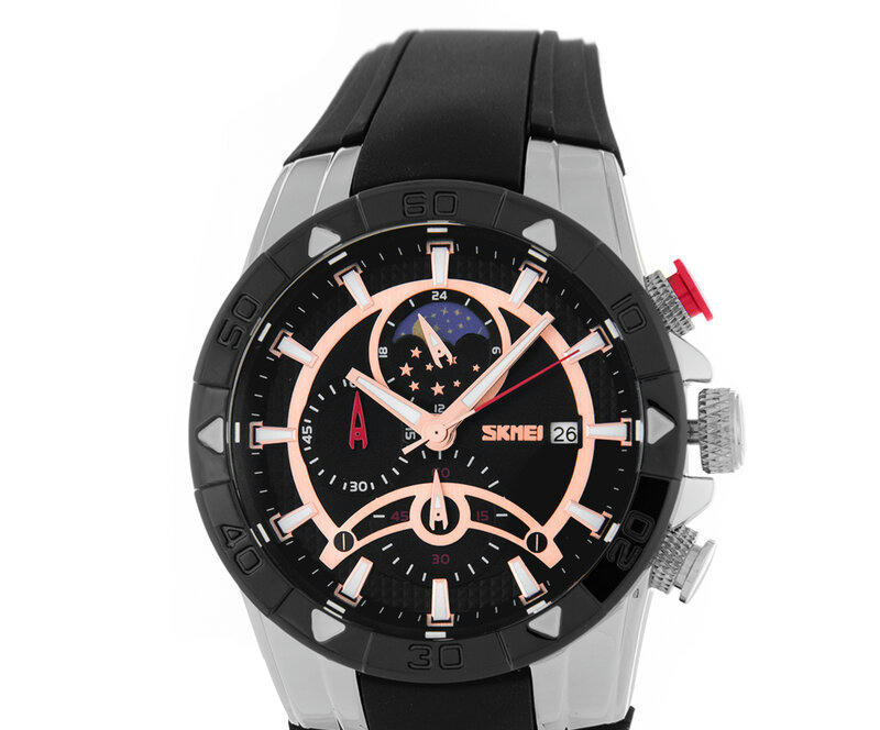 Наручные часы skmei 9270sibk silver/black
