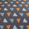 Комплект постельного белья из сатина с принтом triangles из коллекции wild, 150х200 см