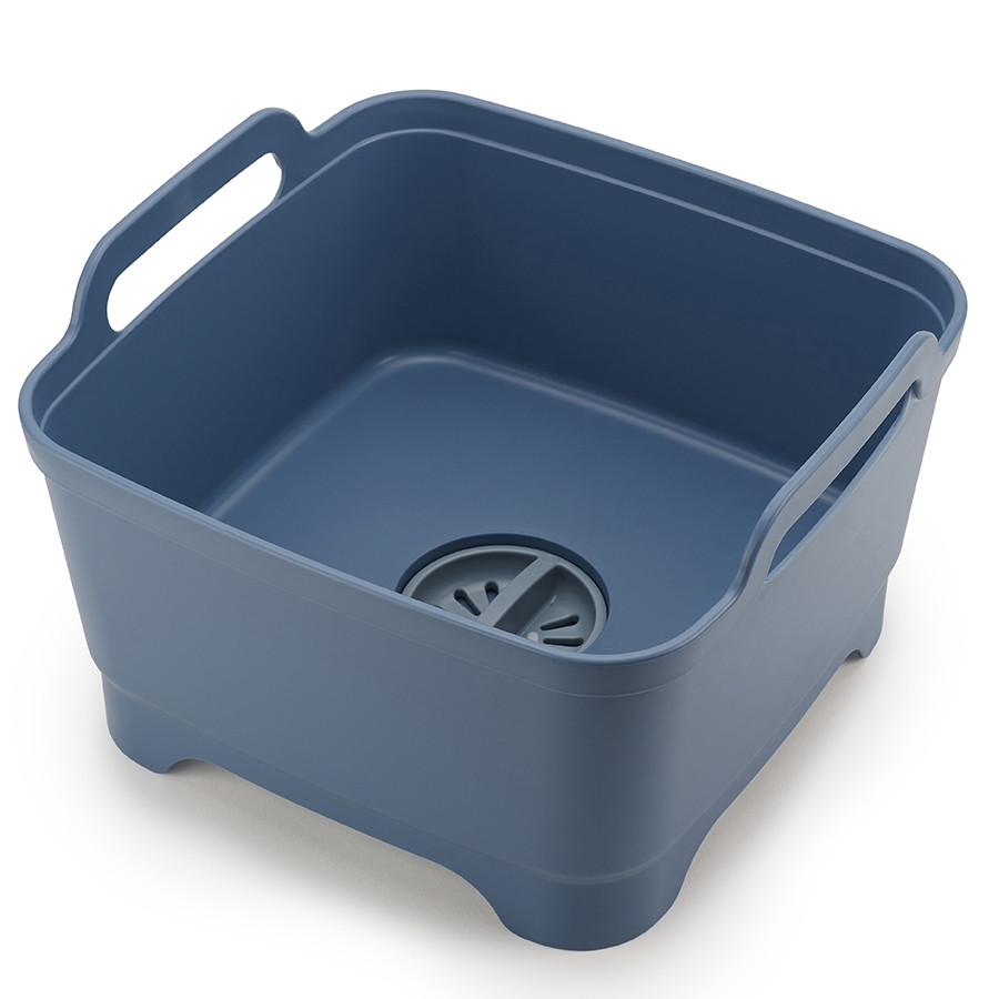 Контейнер для мытья посуды wash&drain™, синий