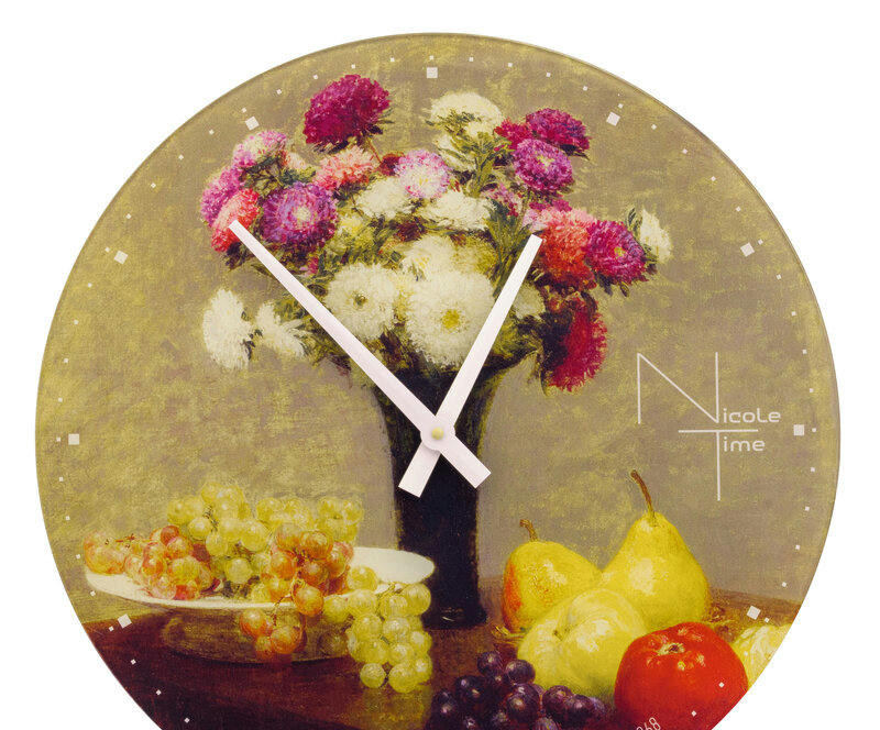 Настенные часы nicole time nt528 fantin-latour