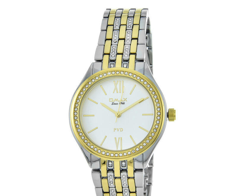 OMAX JSS006N008 (STEEL COLOR/GOLD (2N18))