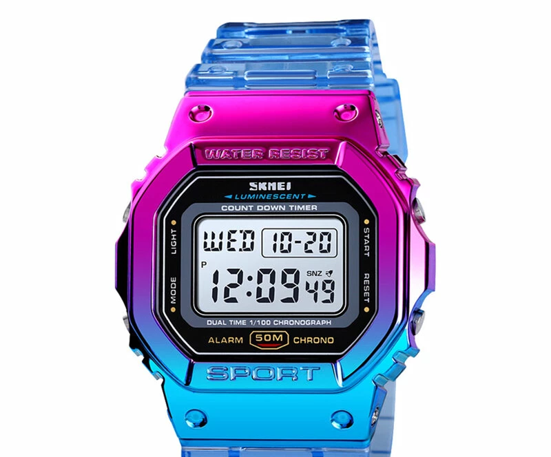 Наручные часы skmei 1622bu plating - blue