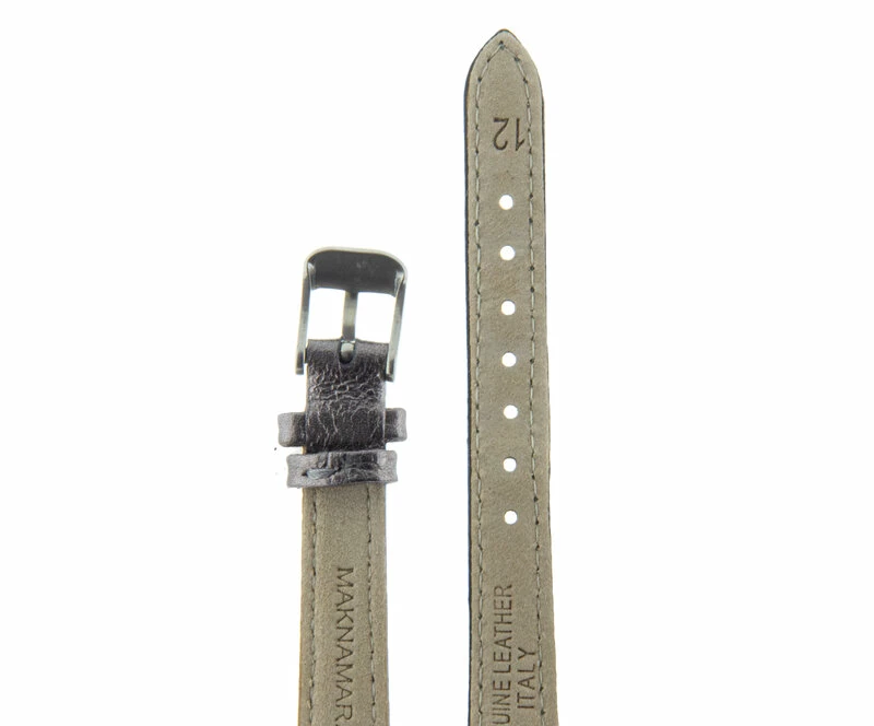 Ремешки maknamara 12 мм тем. сереб сереб заст