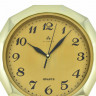 Настенные часы atlantis tld-6021 gold dial