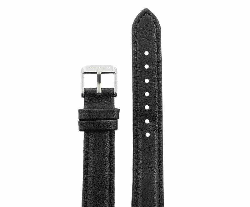 Ремешки maknamara 16 мм змея чер точка mp-16019