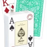 Карты "Fournier 2818 green" 100% пластик
