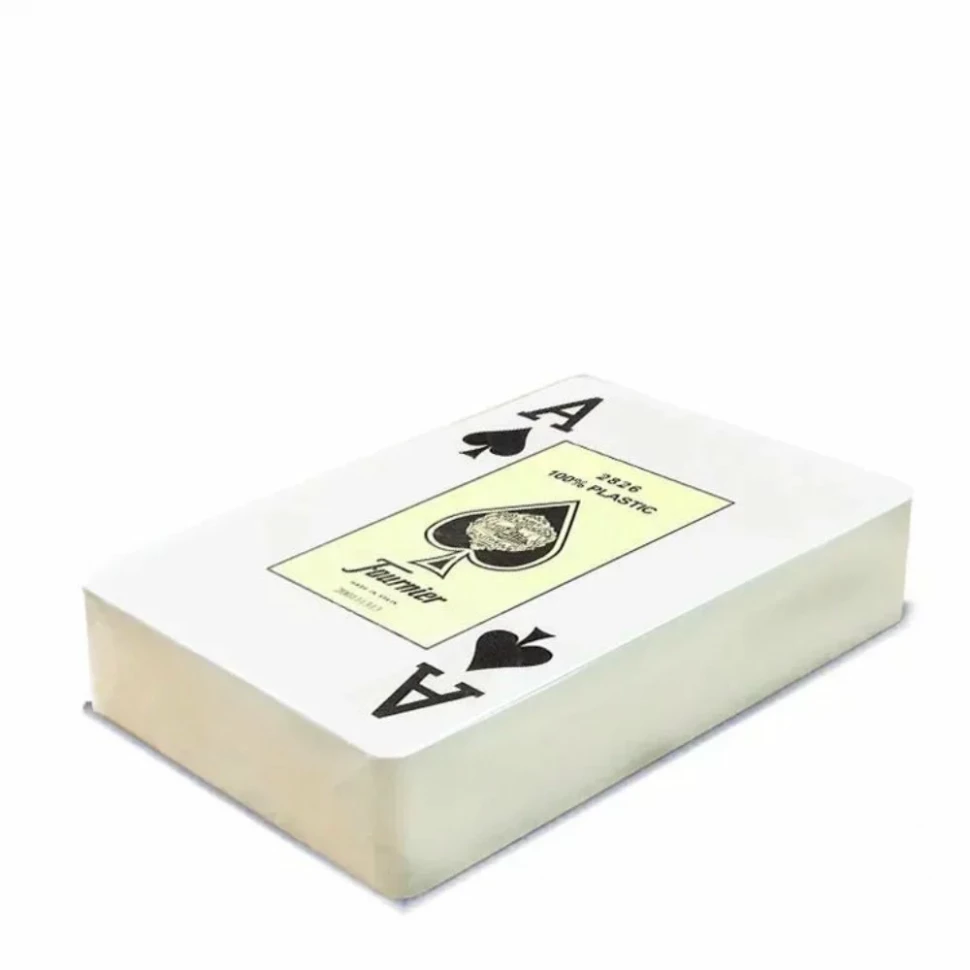 Карты "Fournier 2818 green" 100% пластик