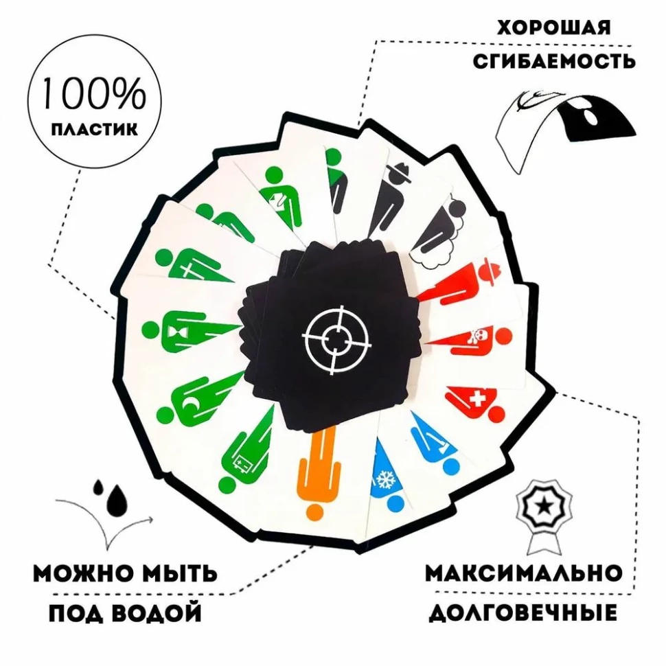 Игра Мафия "Full Edition" (карты 100% пластик, 42 шт)