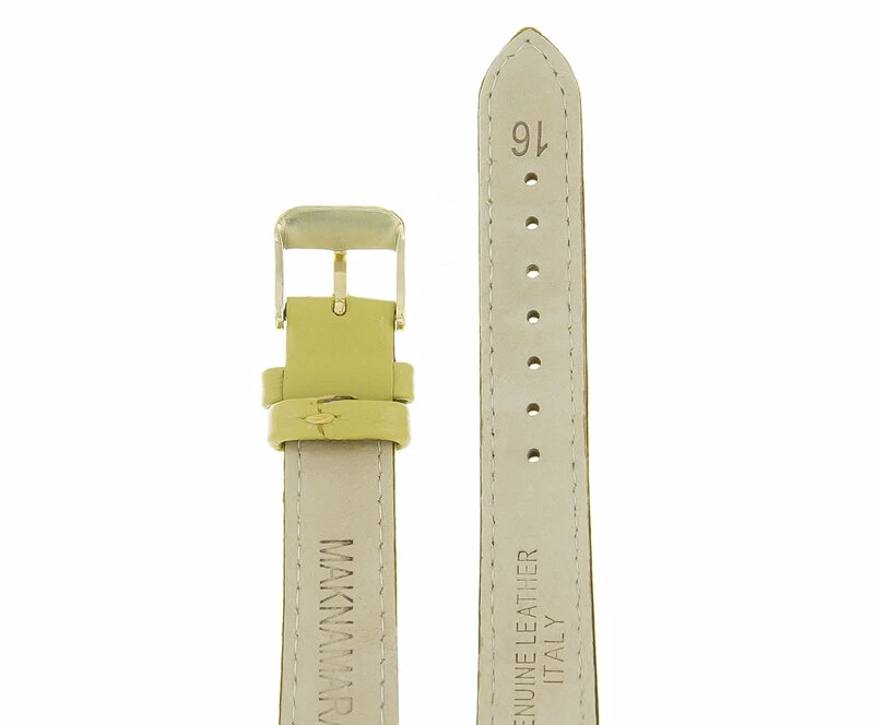 Ремешки maknamara 16 мм горчич зол заст