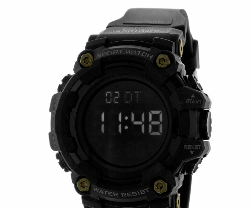 Наручные часы skmei 1968bkbk black/black