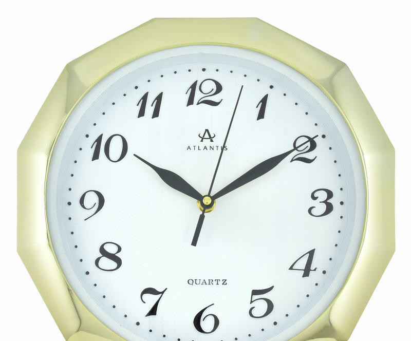 Настенные часы atlantis tld-6021 white dial