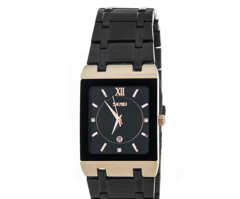 Наручные часы skmei 9263rgbkbk rose gold/black-black