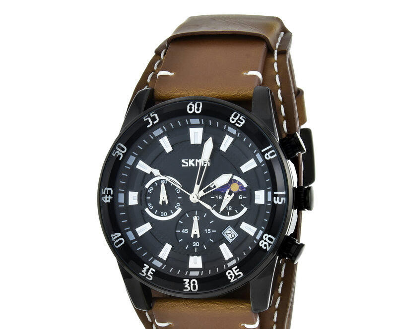 Наручные часы skmei 9249bnbk brown/black