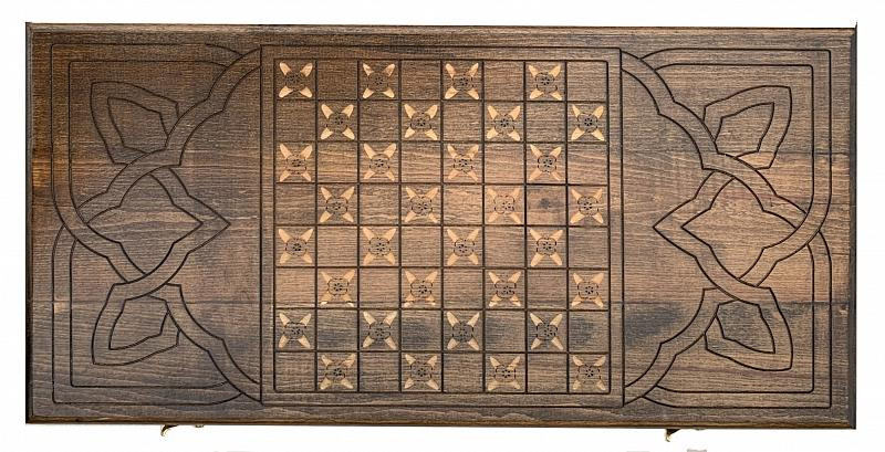 Нарды резные "Солнечный цветок", Mkhitaryan