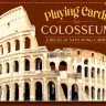 Карты "Colosseum Playing Cards Two Decks" Lo Scarabeo / Две колоды игральных карт Колизей