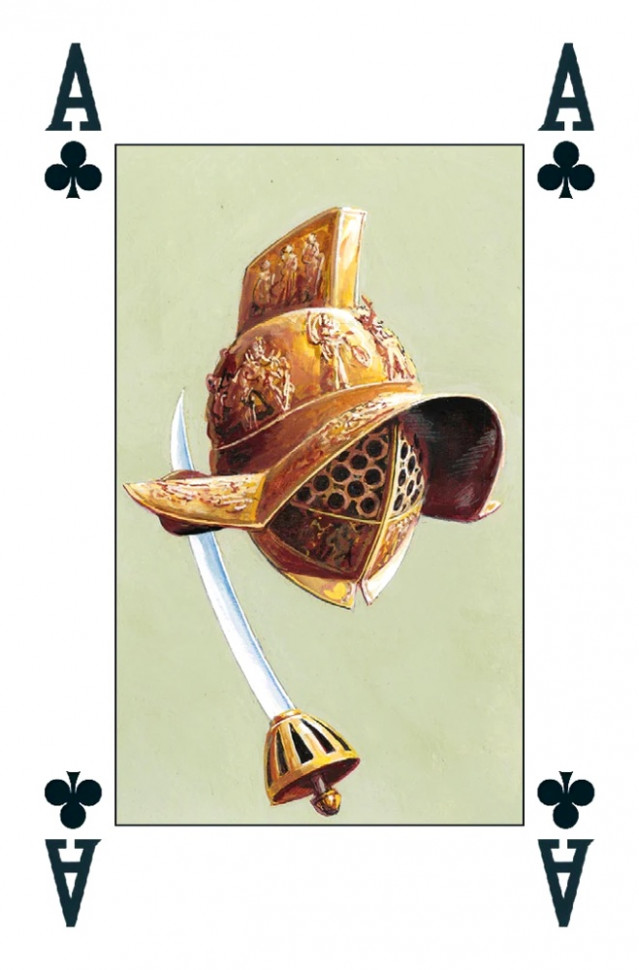Карты "Colosseum Playing Cards Two Decks" Lo Scarabeo / Две колоды игральных карт Колизей