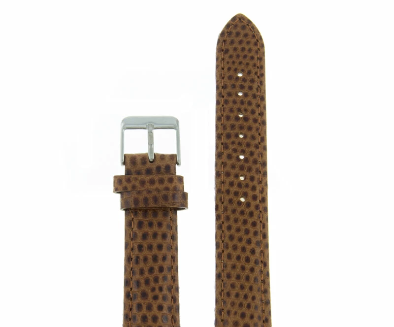 Ремешки maknamara 18 мм корич рептилия сер заст mp-18043