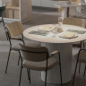 Стол обеденный ellie, D120х76 см, серый