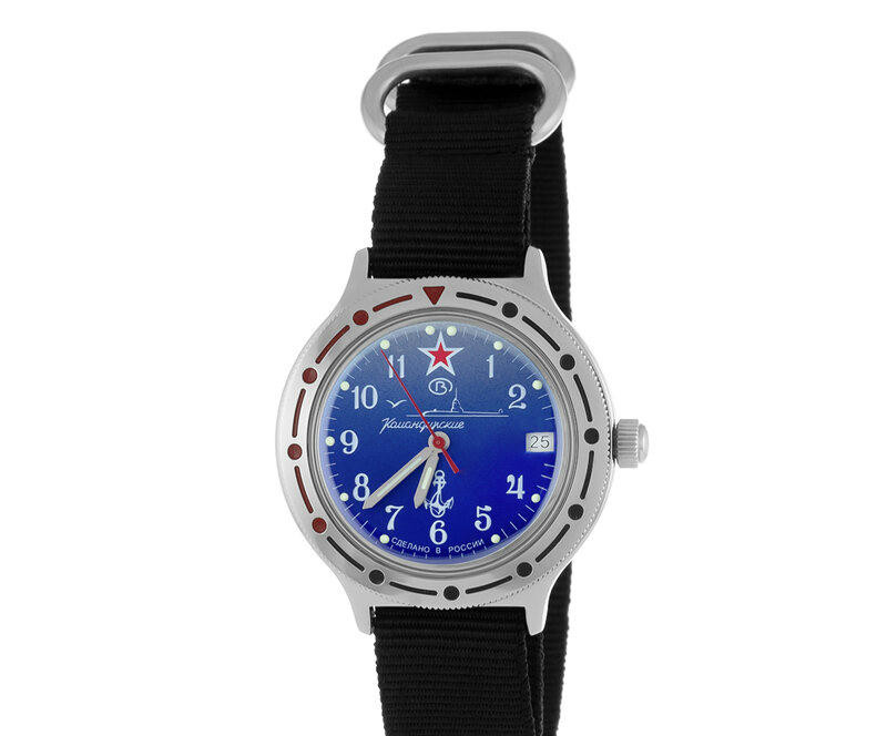 Наручные часы ВОСТОК 2416 (921289) ремень текстиль