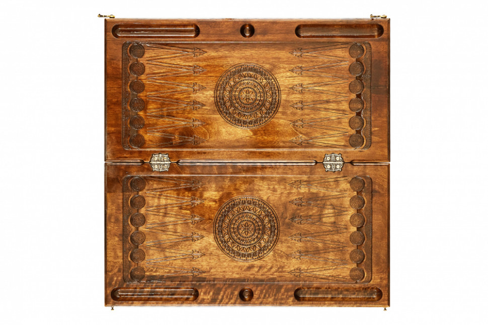 Нарды резные "Армянский узор 10" 60, Haleyan