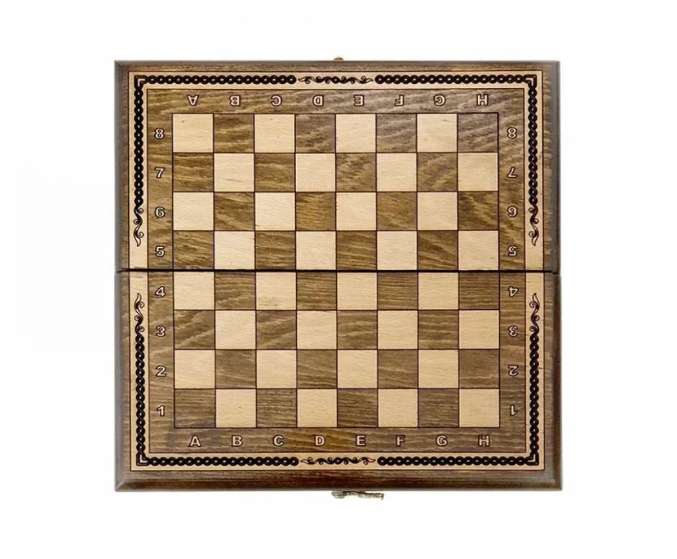 Шахматы + нарды резные "Олимпик 1" 30, Ustyan