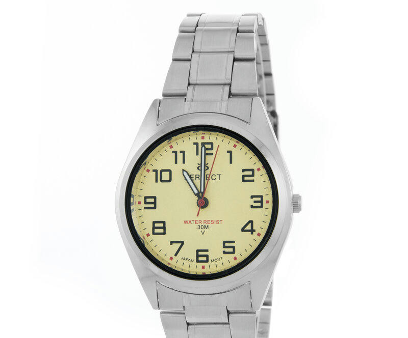 PERFECT R18-04 корп-хр циф-желт браслет