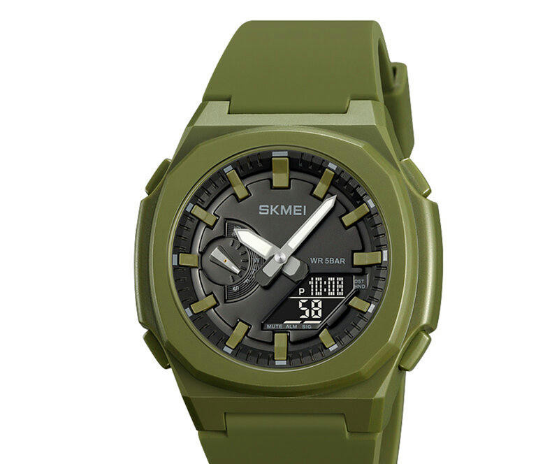 Наручные часы skmei 2091agbk army/green-black
