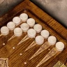 Нарды резные "Золотой Узор 1" 40, Mirzoyan