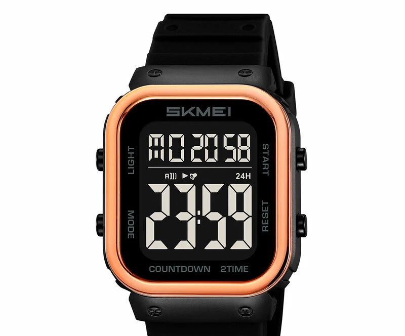 Наручные часы skmei 2437bkrg black/rose gold