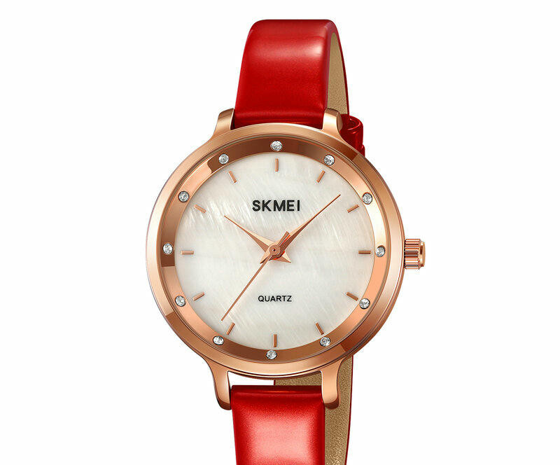 Наручные часы skmei 2170rgrd rose gold/red