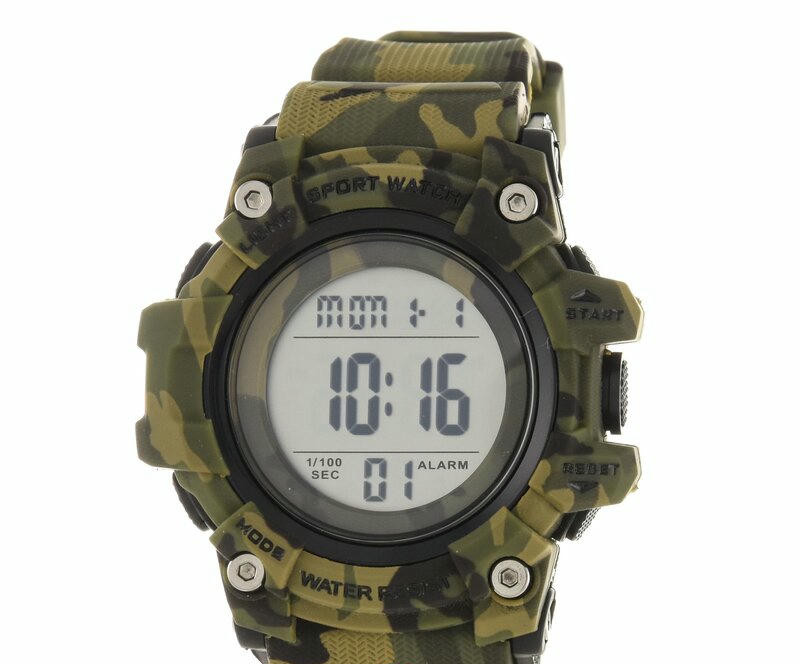 Наручные часы skmei 1552cmgn camouflage army green