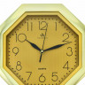 Настенные часы atlantis tld-6019 gold dial