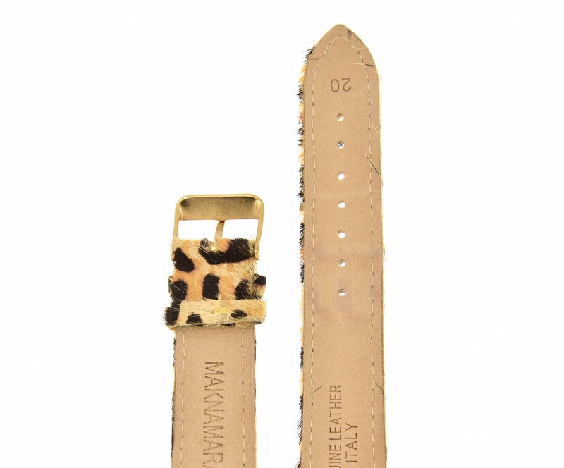 Ремешки maknamara 20 мм леопард зол заст-1 МР-20116