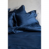 Простыня из сатина темно-синего цвета из египетского хлопка из коллекции essential, 240х270 см