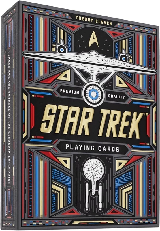 Карты "Theory11 Star Trek Dark Edition Playing Cards"