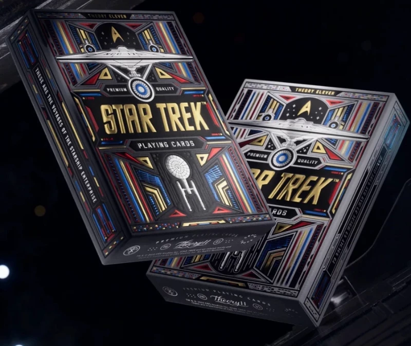Карты "Theory11 Star Trek Dark Edition Playing Cards"