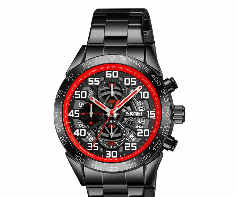 Наручные часы skmei 9338bkbk black/black