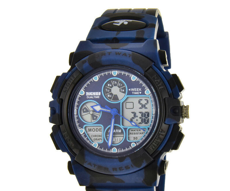 Наручные часы skmei 1163cmdkbu camo dark blue