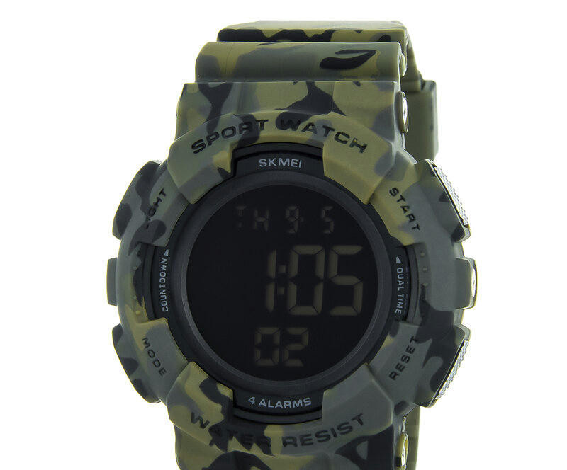 Наручные часы skmei 2081cmagbk army green camo-black