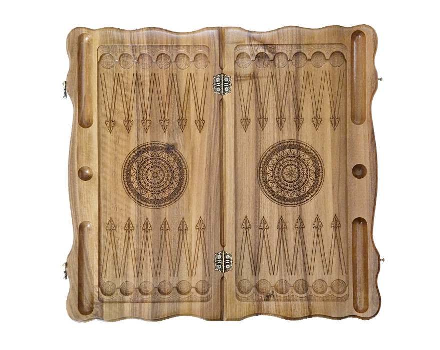 Нарды резные "Армянский узор 12" 60, Haleyan